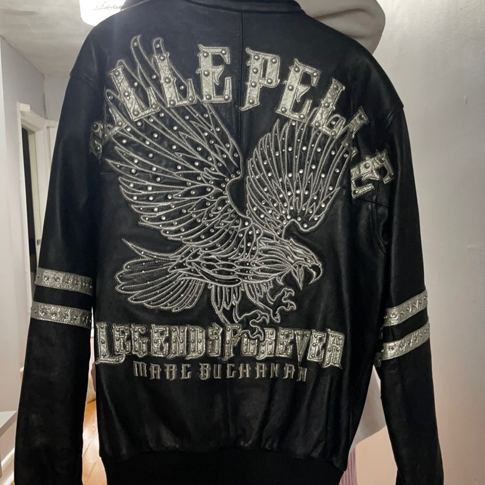 Pelle leather coat